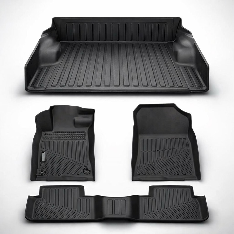 Tapetes 3D — Pick-up + Caixa de carga